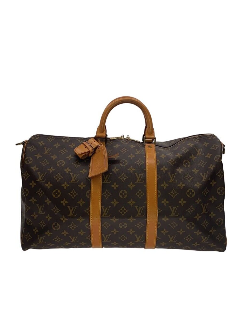 LOUIS VUITTON Keepall Bandouliere Macassar Brown